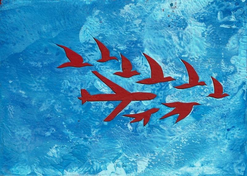 I'll Fly Away in the Morning No. 25 by artist R.J. Armstrong